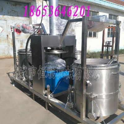 椰子加工设备 椰肉榨汁机 工业用椰肉榨汁机 液压式压榨机 椰子加工设备备图4