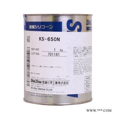 信越KS-650N 润滑油脂 密封硅脂 润滑油 防膨胀合成油1kg罐图3