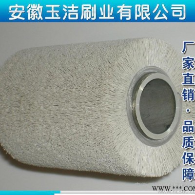 销售毛刷辊子 尼龙丝毛刷辊 清理养护工具硬毛刷 工业毛刷图2