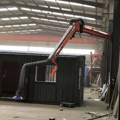 百润 厂家汽车制造焊接设备 焊接吸尘臂 万向吸尘软管图5