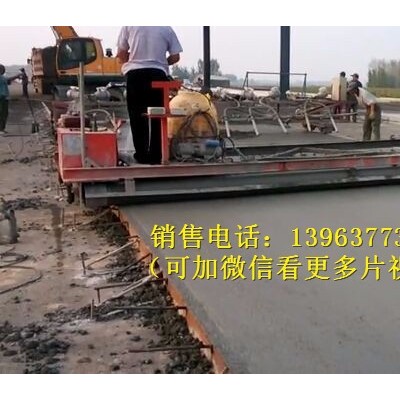 凉山JZTS-390 三滚筒式摊铺机 四滚辊子振动滩地面整平机振动梁图4