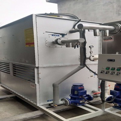 凉水散热塔 焊接中频用冷却塔 高频炉水冷系统配套 油脂换热冷却塔 油脂降温冷却塔图1