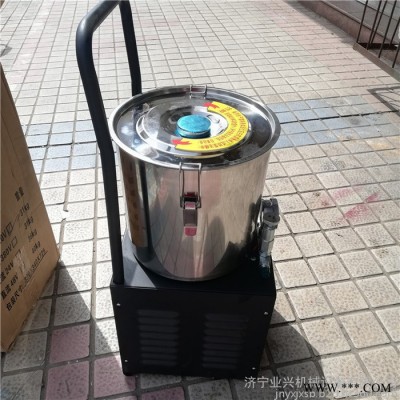 电动液压油脂注油机 不锈钢桶电动黄油机 充电野外工作高压注油器