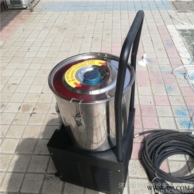 电动液压油脂注油机 不锈钢桶电动黄油机 充电野外工作高压注油器图7