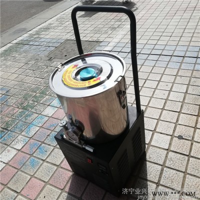 电动液压油脂注油机 不锈钢桶电动黄油机 充电野外工作高压注油器图2