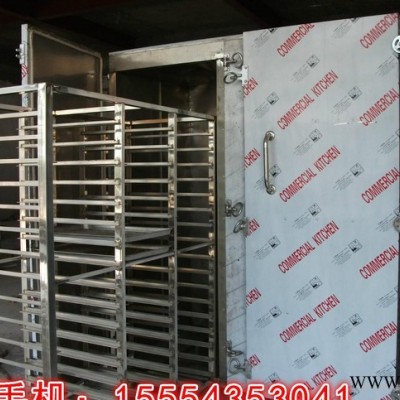 不锈钢馒头蒸车 馒头加工设备 蒸车价格 51盘推车图2