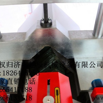 厂家供应唐山塑钢门窗加工设备，V型锯价格，铝合金门窗加工设备，中空玻璃加工设备，雕刻机设备图2