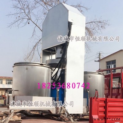 动物油渣分离油料设备 动物油脂渣分离过滤设备 肉脂渣分离过滤设备 火锅底料挤压机 果汁压榨提取机 红薯压榨机图5