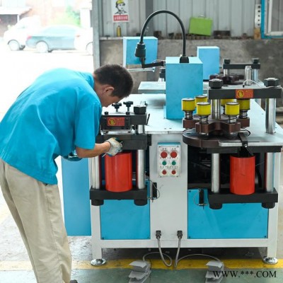 厂家定制母线加工设备 德商铜排加工机 数控303ESK 液压母线加工机图2