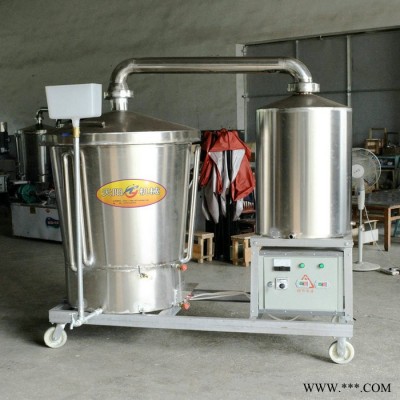 供应高粱蒸酒机，200斤粮高粱酒加工设备图3