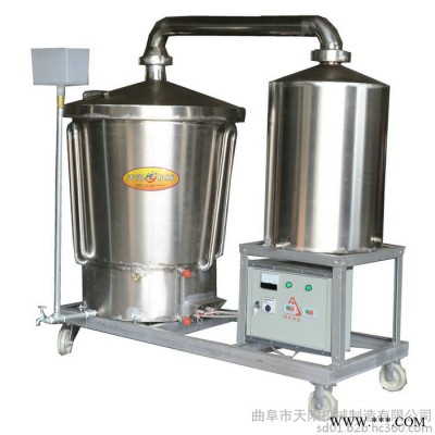 供应高粱蒸酒机，200斤粮高粱酒加工设备图2