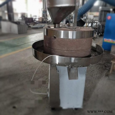 现林石磨xlsm-100 香油石磨机 商用型1米白石油磨 耐磨耐热耐高温 散热好 省心的油脂石磨图4