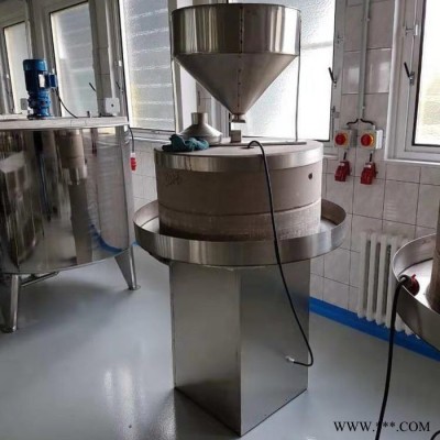 现林石磨xlsm-100 香油石磨机 商用型1米白石油磨 耐磨耐热耐高温 散热好 省心的油脂石磨图3