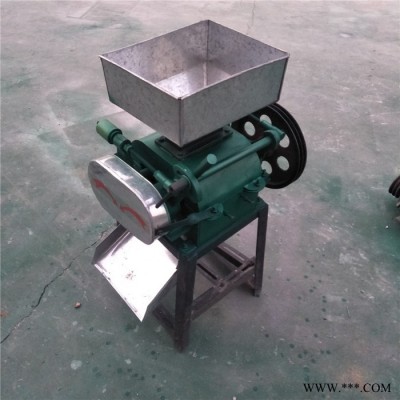 泰丰商用高油脂破碎机 多功能五谷杂粮挤扁机 熟花生米破碎机图2