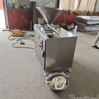 义康牌YA-40型 鱼肠灌肠机  宠物肠加工设备  腊肠灌肠机  肉肠加工成套设备图4