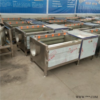 义康MQX-1500型 橙子打蜡设备 沙参清洗设备  番薯去皮清洗加工设备图7