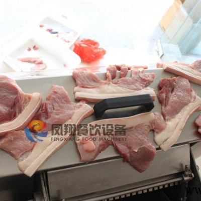 广东切腊肉机 肉制品加工设备 切五花肉机
