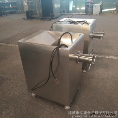 义康牌JR-100型 牛肉冻肉绞肉机 冻油脂绞肉机 电动鲜肉绞肉机图3
