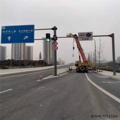 监控杆件加工 摄像设备监控立杆_专业制作图5