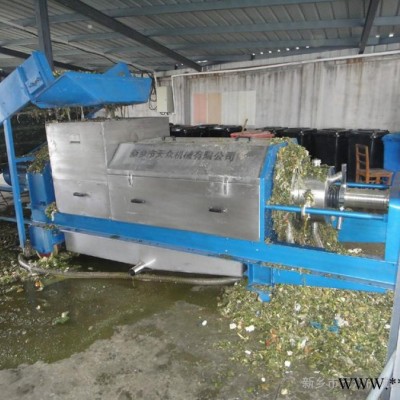 天众机械生产大型小型果蔬榨汁加工设备、YZJ-3型号水果蔬菜榨汁、固液分离机械设备图4