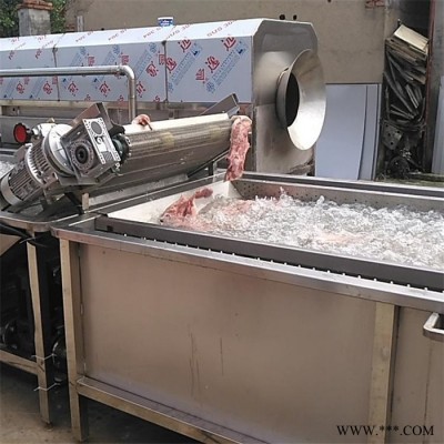 景翔制造鸭脖化冻设备 冻品解冻流水线 猪蹄解冻加工设备图5