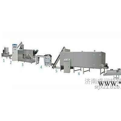 济南盛润 DLG-100单螺杆 意大利面加工设备 通心粉加工机械 圆管意面生产设备图4