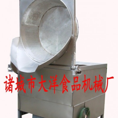 自动控温油炸机 煤加热酒鬼花生加工设备图2