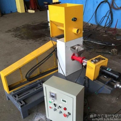自熟式鱼粮专业加工设备 专业供应饲料膨化机 经济适用型 厂家现货图1