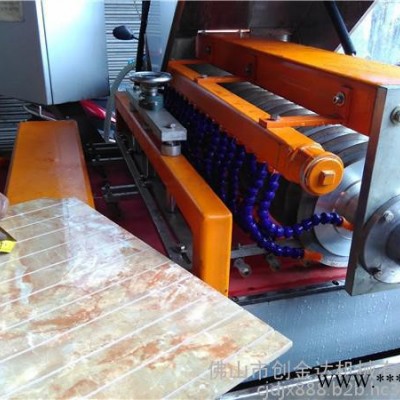 瓷砖加工设备800型双组刀连续介砖机 建材生产加工机械图5