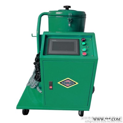 工厂定制轻轨列车自动黄油加油机PLC控制自动黄油定量加油机机车电动油脂加注机润滑油脂加注泵含数据设定输出存储查询