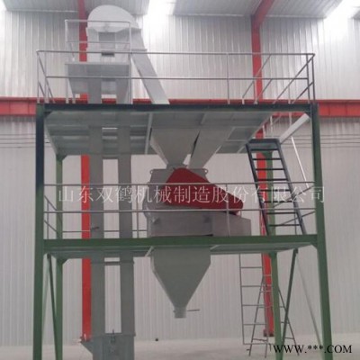 全自动电脑配料的饲料生产线 畜禽粉料浓缩料加工设备 蛋鸡饲料加工设备 上门安装调试 双轴桨叶搅拌机图7