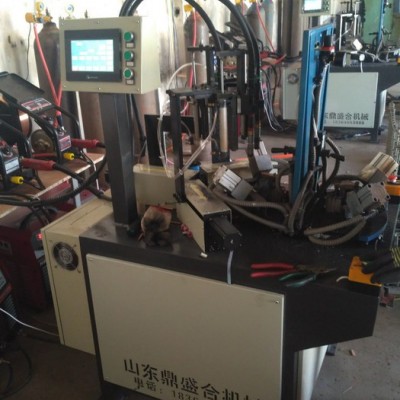 旭航HZ-ZP2双工位转盘自动焊机  自动焊接设备 自动焊机厂家 仓储箱 仓储笼底脚自动焊机图2