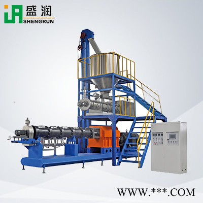 济南盛润TSE65 小型宠物食品加工设备 双螺杆狗粮膨化机 膨化机生产线 宠物食品加工设备图7