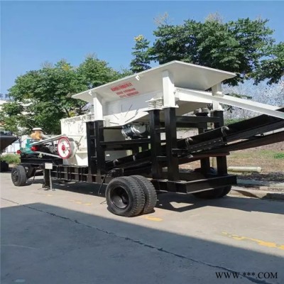 城市建筑垃圾破碎加工设备 粗碎移动破碎站 湖北制砂破碎设备厂家图4