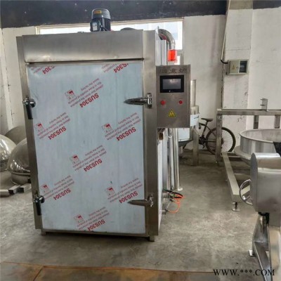 景翔制造 腊肠烟熏炉 肠类加工设备 烤蛋上色机 鸡爪熏烤设备图2