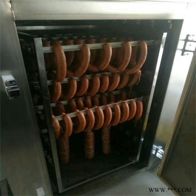 景翔制造 腊肠烟熏炉 肠类加工设备 烤蛋上色机 鸡爪熏烤设备