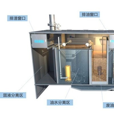 广东深圳提供餐饮油水分离系统 多功能油水处理器.油脂分离器 可用于饭店厨房 公共食堂 各式餐厅 住宅厨房等图3