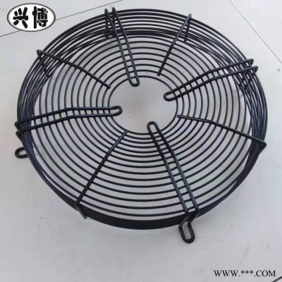 喷塑风机罩 风机网罩 郴州风机防护网罩 畜牧风机罩 兴博风机网罩图3