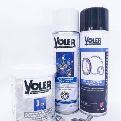 VOLER VC2000E 适用于大型开式齿轮的无油脂制剂，能够耐酸、碱、水、蒸汽、低温、高压、辐射和各种恶劣气候条件。图3