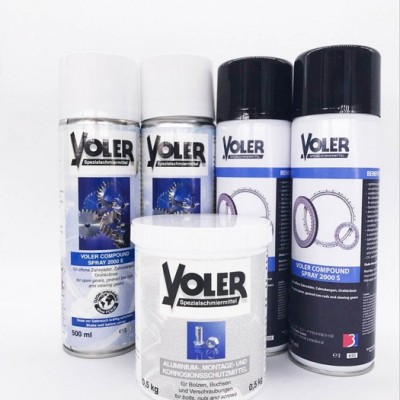 VOLER VC2000E 适用于大型开式齿轮的无油脂制剂，能够耐酸、碱、水、蒸汽、低温、高压、辐射和各种恶劣气候条件。图4