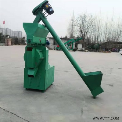 养猪用颗粒料加工设备  颗粒机使用视频图4
