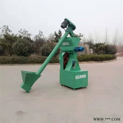 养猪用颗粒料加工设备  颗粒机使用视频