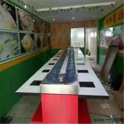 加工定做  自助火锅旋转设备 旋转火锅设备规格 **设备图6