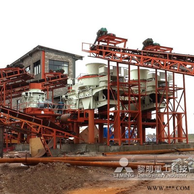 机制砂设备一套价格  黎明制沙设备 白云质灰岩加工机制砂一吨成本图2