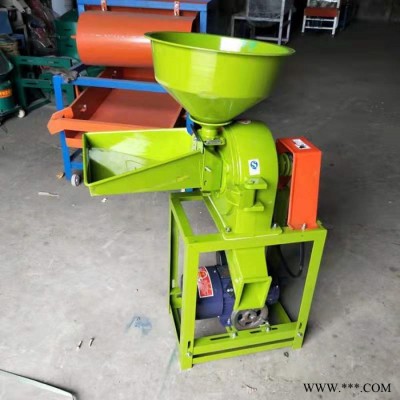 家用米粉加工设备 卧式小麦玉米去皮磨面机 锥型青稞加工磨粉机图2