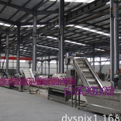 连续式油炸薯片流水线薯条加工设备图1