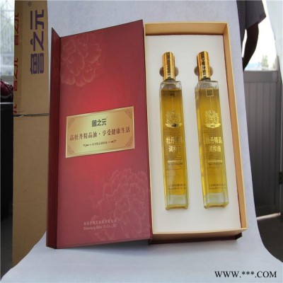 博发油脂 牡丹**调和油500ml*2 植物油礼盒装图3