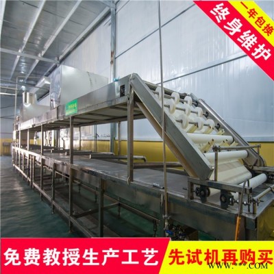 湘西永顺大型腐竹加工设备价格,腐竹油皮机厂家,全自动腐竹生产线设备图3