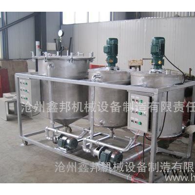 订做有保障精炼油设备/脱色罐/脱臭罐/油脂设备图3