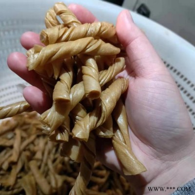 新型牛排豆皮加工设备 自动下料牛排豆皮机 高效率加工机械图4